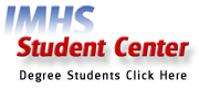 Degree Program Students, Click Here for the Student Center
